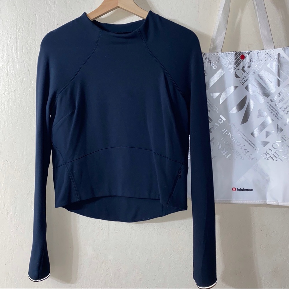 Lululemon Hill & Valley Mock Neck
